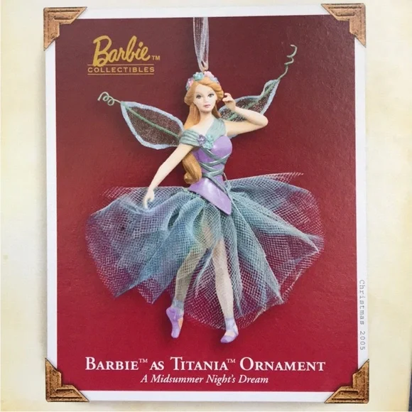 BARBIE HALLMARK Christmas Ornament Bundle